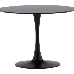 Glade matbord Ø100 cm - Svart