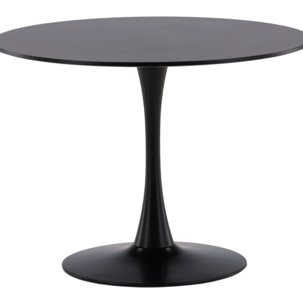 Glade matbord Ø100 cm - Svart