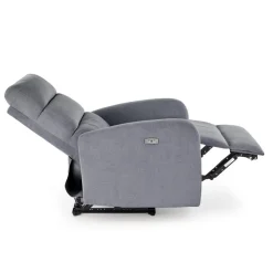 Grå reclinerfåtölj elektrisk