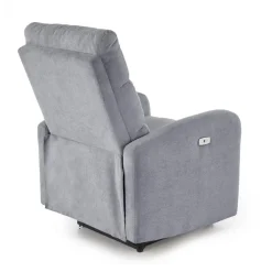 Grå reclinerfåtölj elektrisk