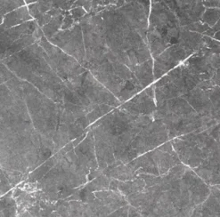 Grå rund marmorskiva Ø85 cm