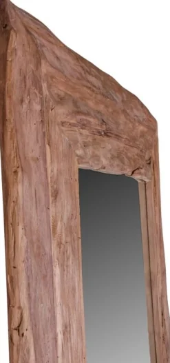 Granada Helkroppsspegel 180 cm - Teak + Karta med möbeltassar på köpet!