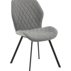 Greta matstol - Grå tyg