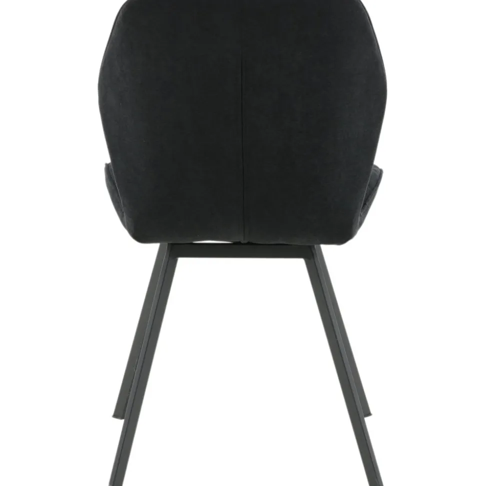 Greta matstol - Svart tyg
