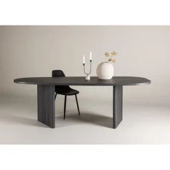 Grönvik matbord 220 x 100 cm - Svart