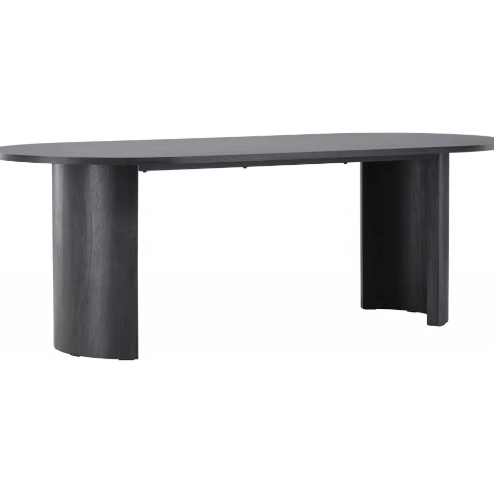 Grundsund matbord 220 x 100 cm - Svart