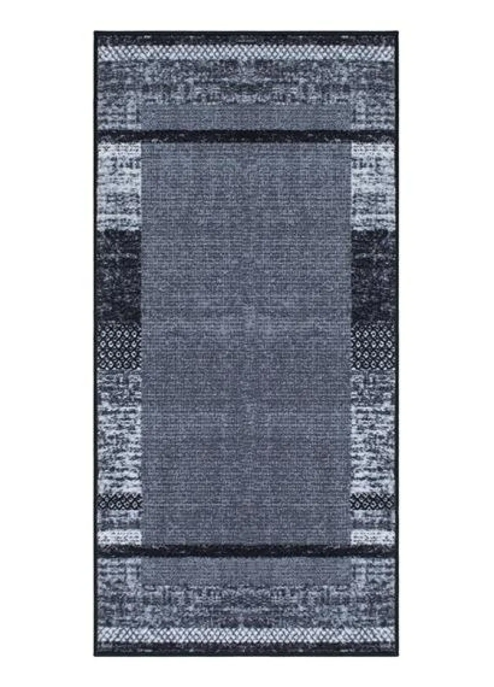 Gummerad matta Varese - Antracit