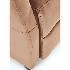 Gunvor reclinerfåtölj i beige sammet