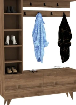 Hale hallmöbel - Valnöt