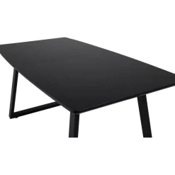 Hallsberg matbord 160-200 cm - Svart