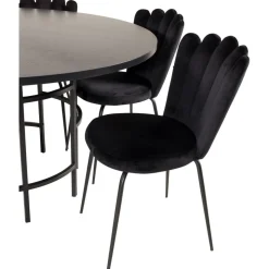 Halmstad stol - Svart