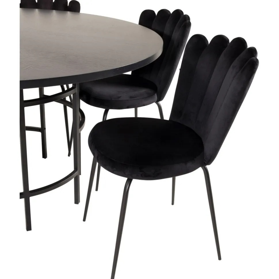 Halmstad stol - Svart