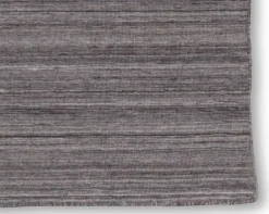 Handvävd ullmatta Island - Brun/grå