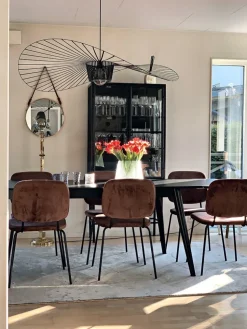 Handvävd Viskosmatta Doriano - Linne