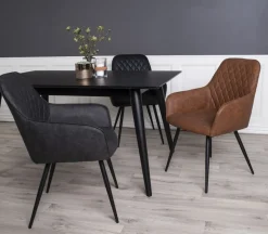 Harbo Matstol - Mörkgrått