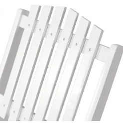 Haväng hopfällbar vit trästol + Fläckborttagare för möbler