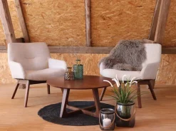 Hellerup Soffbord 75 x 75 cm - Valnöt