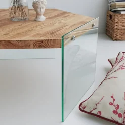 Hexagon soffbord 80 x 70 cm - Ek