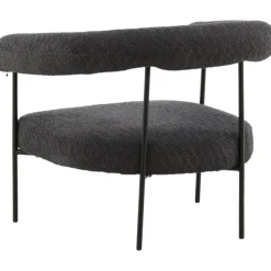 Hökåsen x Josefin Lustig fåtölj - Svart/mörkgrå