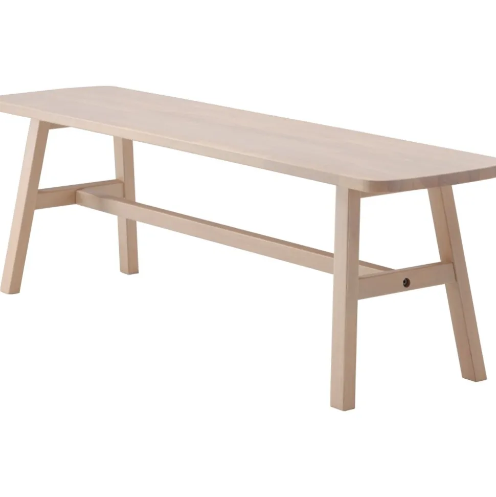 Hälsö sittbänk - Whitewash