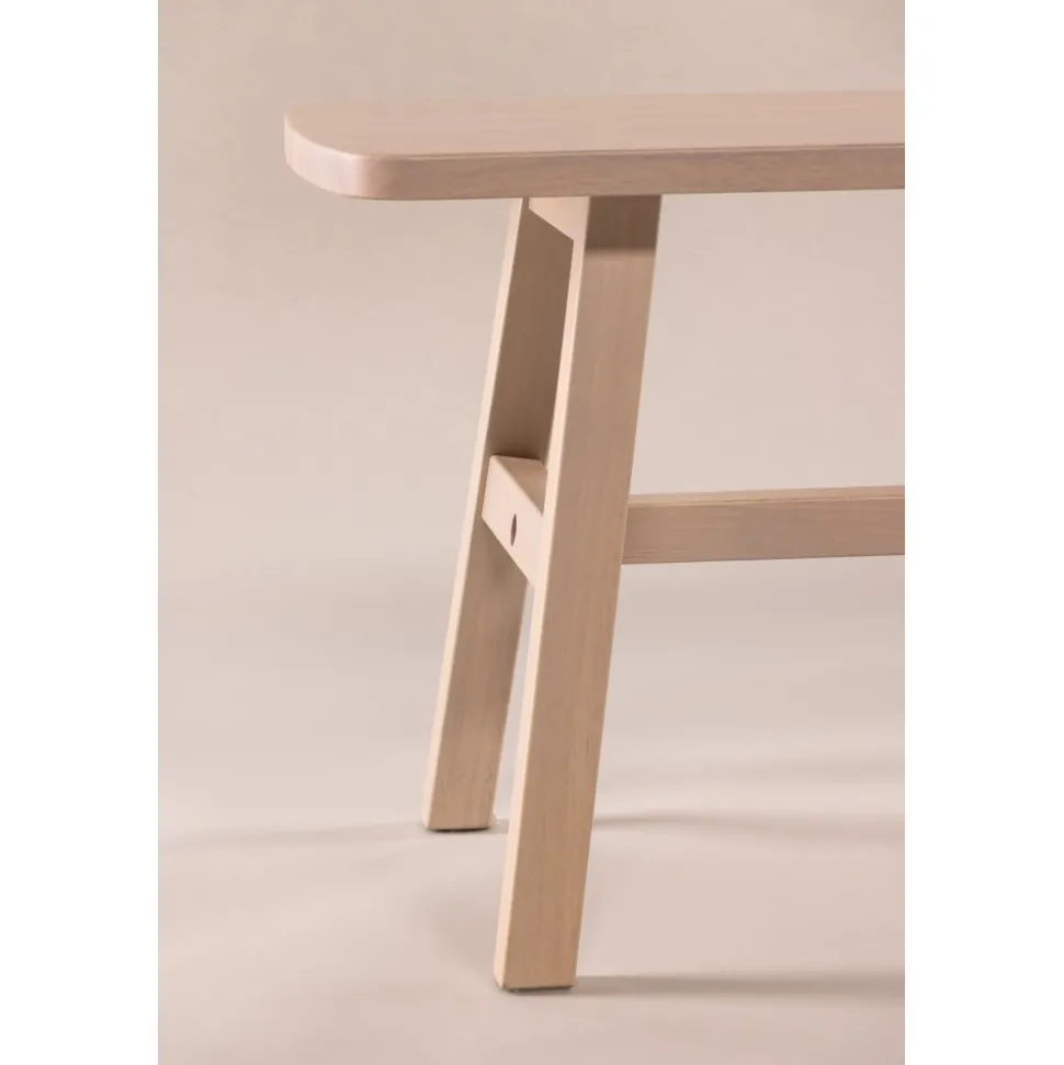 Hälsö sittbänk - Whitewash