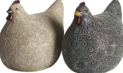 Höna dekoration 20 x 15 x 17 cm - Beige