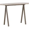 Holmestrand skrivbord 115 x 50 cm - Beige/Brun