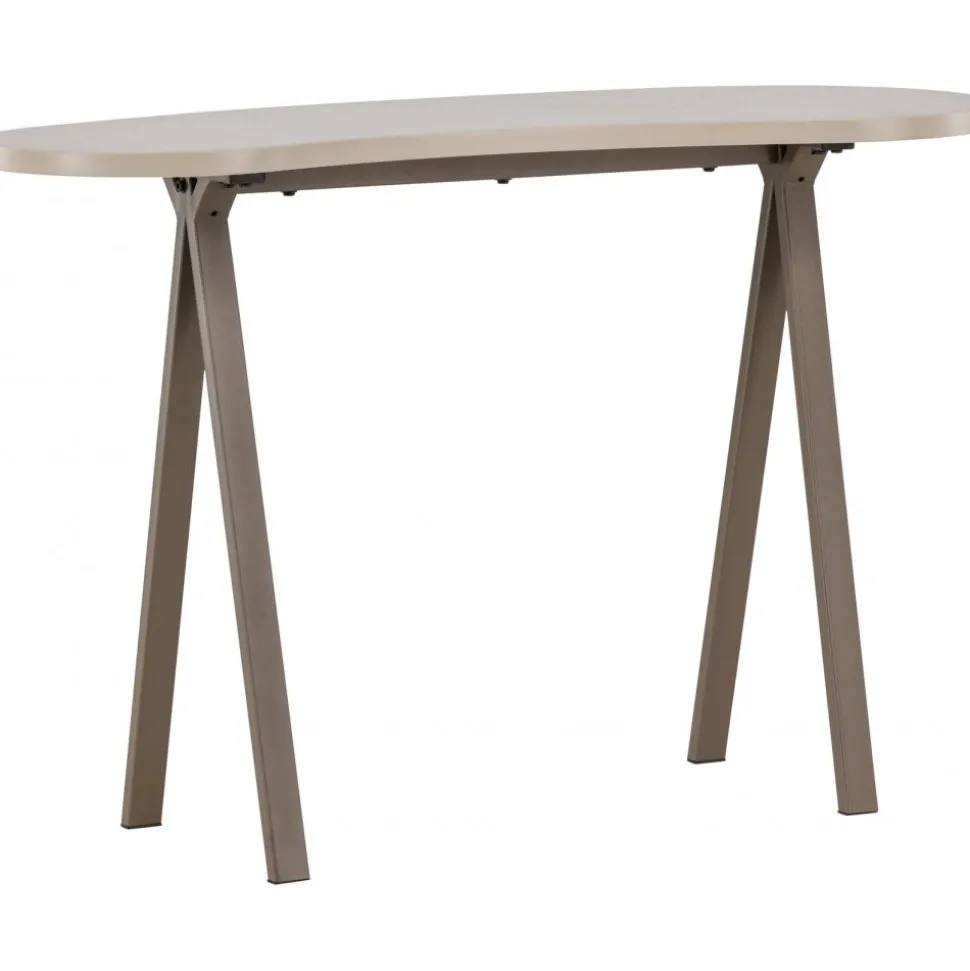 Holmestrand skrivbord 115 x 50 cm - Beige/Brun