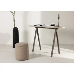 Holmestrand skrivbord 115 x 50 cm - Beige/Brun