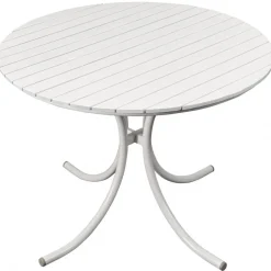 Holmsund bord 103 cm - Vit + Rengöringsmedel för utemöbler