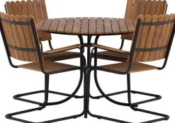 Holmsund matgrupp - Svart/natur