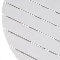 Holmsund utebord runt Ø70 cm - Vit