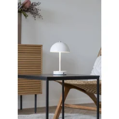 Holt uppladdningsbar LED bordslampa - Vit