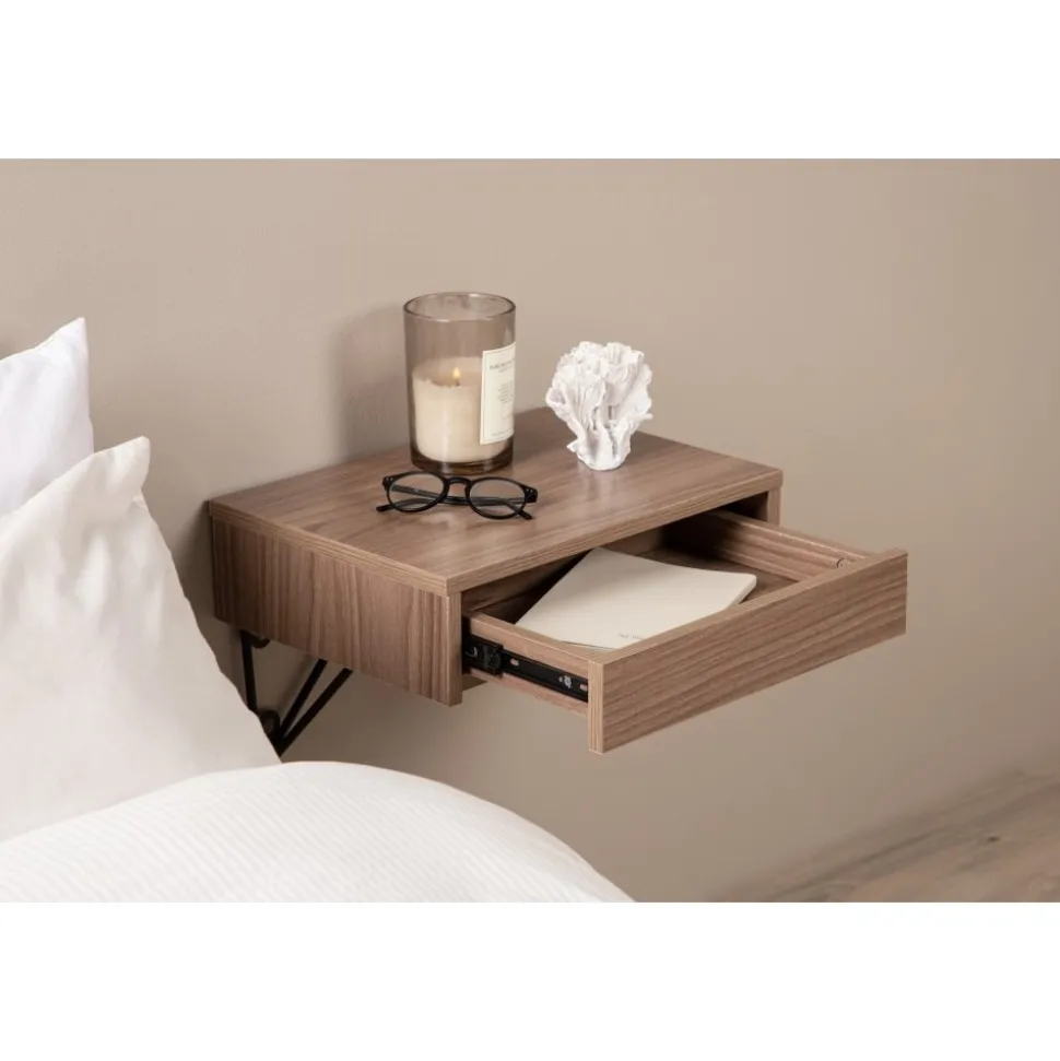 Holy sidobord 41 x 30 cm - Valnöt