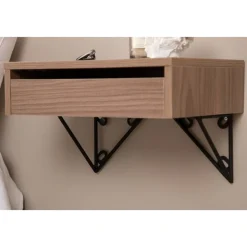 Holy sidobord 41 x 30 cm - Valnöt