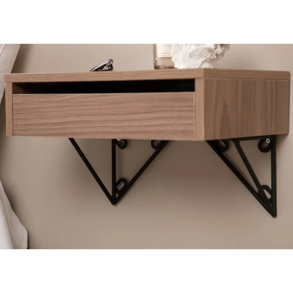 Holy sidobord 41 x 30 cm - Valnöt