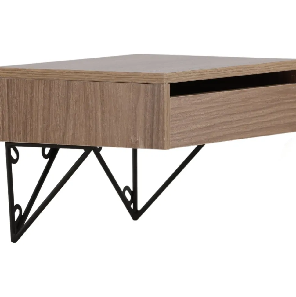 Holy sidobord 41 x 30 cm - Valnöt