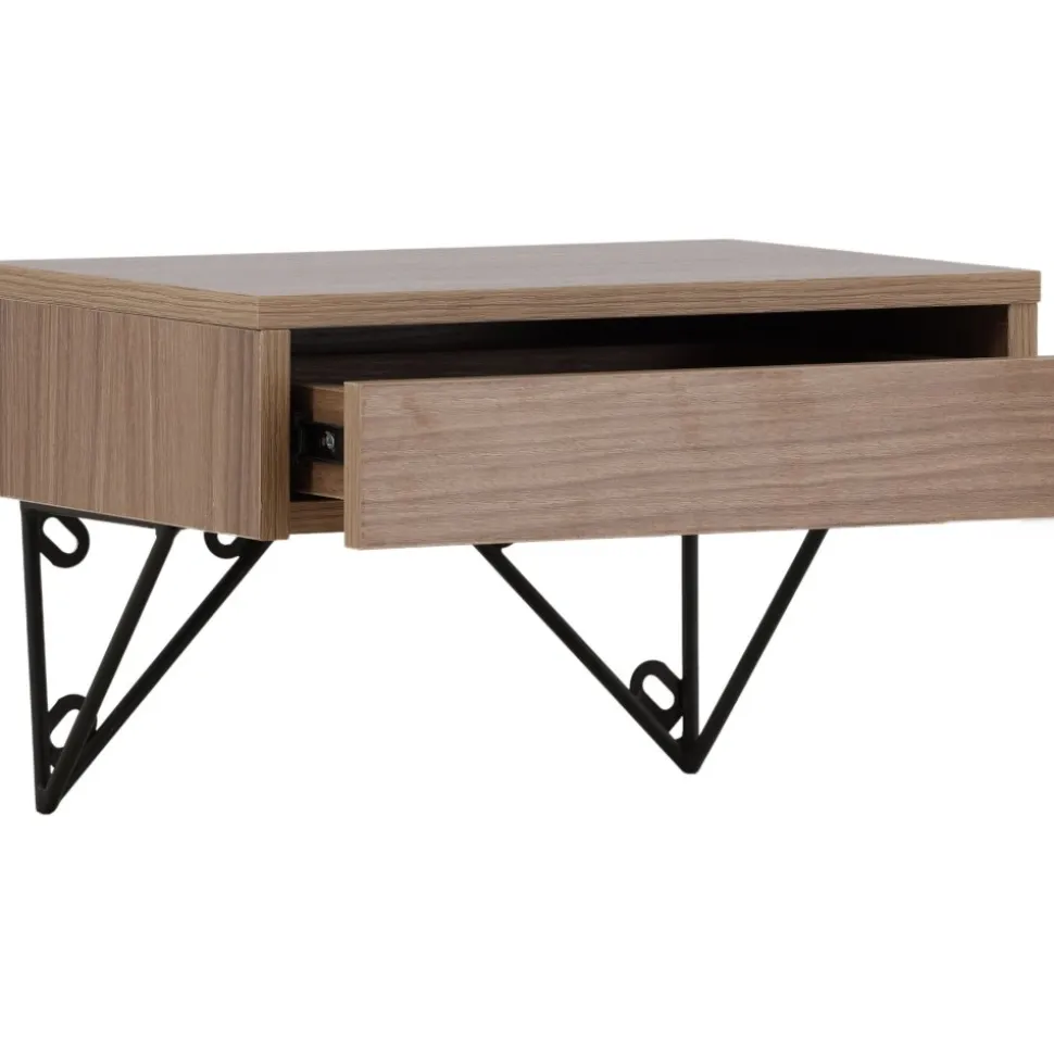 Holy sidobord 41 x 30 cm - Valnöt