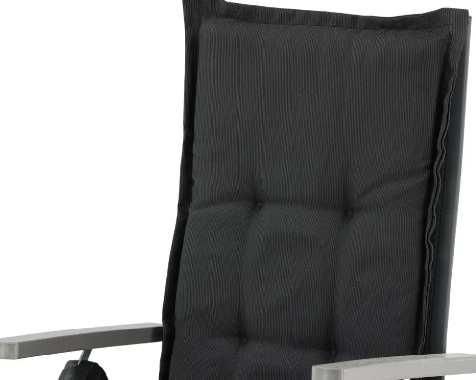 Home dyna 5-positioners - Svart + Textilskydd för utemöbler