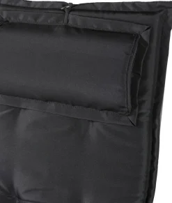 Home dyna 5-positioners med huvudkudde - Svart