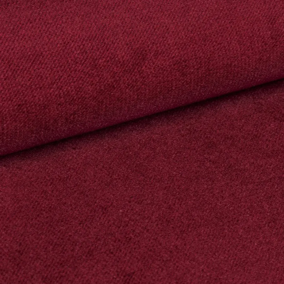 Howard Malaga Svängd 3-sits soffa - Mörkt hallonröd