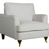 Howard Watford Deluxe fåtölj - Beige manchester + Fläckborttagare för möbler
