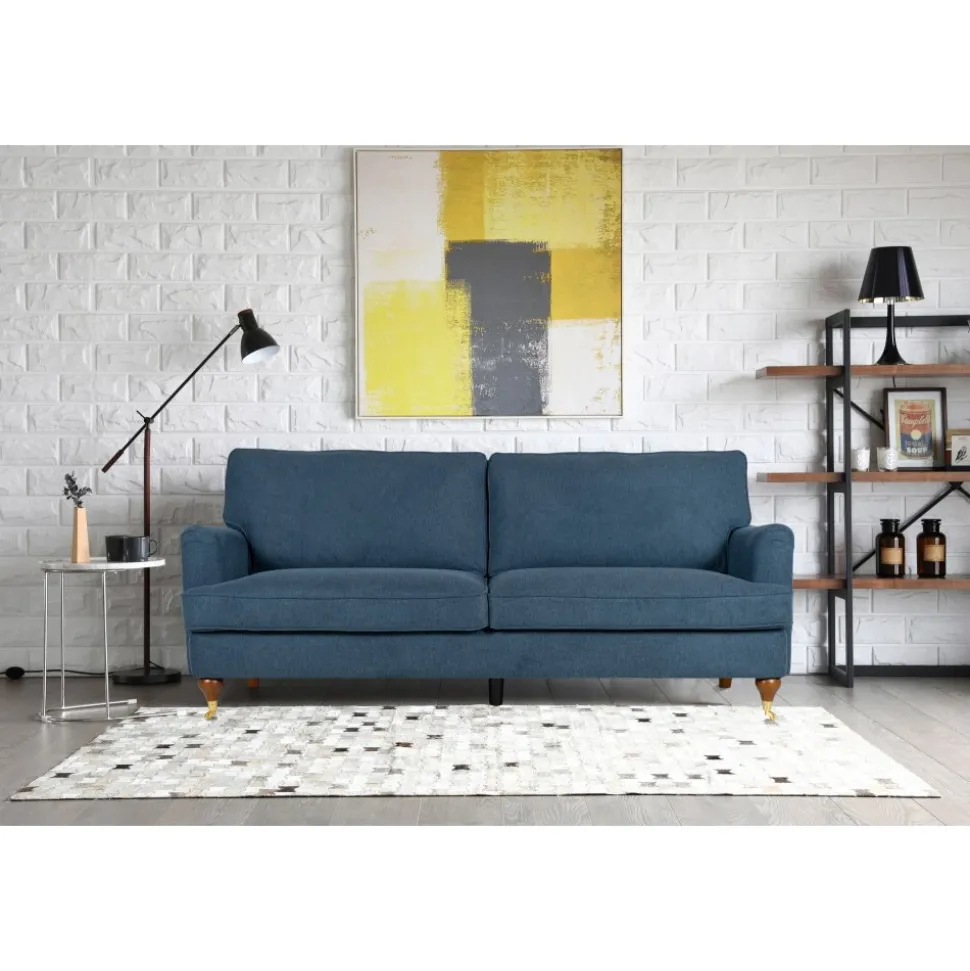 Howard Watford Deluxe 3-sits soffa - Blå