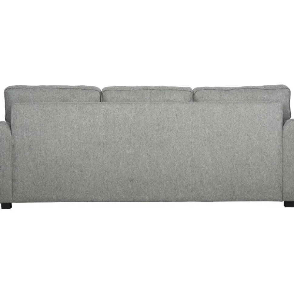 Howardsoffa med divan - Grå + Textilrengöring för möbler