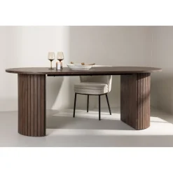 Härön matbord 200 x 90 cm - Mocca