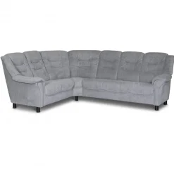 Hörnsoffa ljusgrå 5-sits - Alvesta