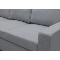 Hörnsoffa med bäddfunktion och förvaring + Textilrengöring för möbler