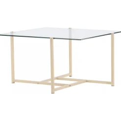 Hybrid soffbord 80 x 80 cm - Whitewash