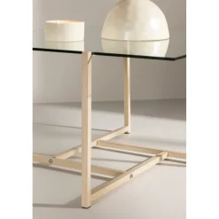 Hybrid soffbord 80 x 80 cm - Whitewash