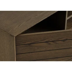 Inez tv-bänk i brunoljad ek - Bredd 120 cm